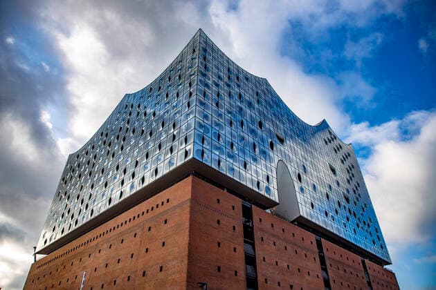 Creative Highlights World Hamburg, Hafen, Elbe, Elbphilharmonie, Fassadendetail,