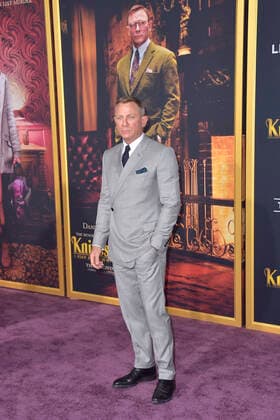 Daniel Craig bei der Premiere des Kinofilms Knives Out - Ein Mord zum Dessert im Regency Village Theatre. Los Angeles, 14.11.2019