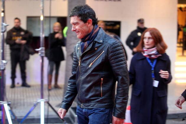 November 15, 2019: 15 November 2019 (Malaga ) Antonio Banderas fulfills his theatrical dream in Malaga.The Malaga actor Antonio Banderas has inaugurated this Friday the Teatro del Soho, his theatrical dream in his hometown that begins with the musical A Chorus Line, a premiere in which he has been enveloped by great stars such as Pedro Almodovar and Lluis Pasqual . The sentimental couple of Antonio Banderas, Nicole Kimpel, pointed out that they are just as nervous as the whole team and that they are very proud of the actor and all the work he has done with so much emotion.Kimpel has acknowledged that they are delighted that Malaga has received them with open arms , a support he has described as impressive - ZUMAc161 20191115_zap_c161_010 Copyright: xLorenzoxCarnerox