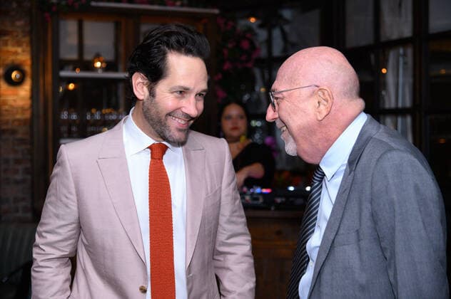 November 14, 2019, West Hollywood, California, USA: PAUL RUDD and President Lorenzo Soria attend the and The Hollywood Reporters celebration of the 2020 Golden Globe Awards Season and the Unveiling of the Golden Globe Ambassador. West Hollywood USA - ZUMAz03_ 20191114_sha_z03_552 Copyright: xHFPAx