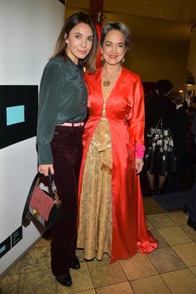Preisverleihung der DAFF 2019 Nadine Warmuth, Irina Wanka Ankunft zur Preisverleihung der Deutschen Akademie für Fernsehen 2019 im Kino Babylon in Berlin am 16.11.2019