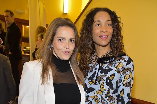 Preisverleihung der DAFF 2019 Rebecca Immanuel, Annabelle Mandeng Ankunft zur Preisverleihung der Deutschen Akademie für Fernsehen 2019 im Kino Babylon in Berlin am 16.11.2019