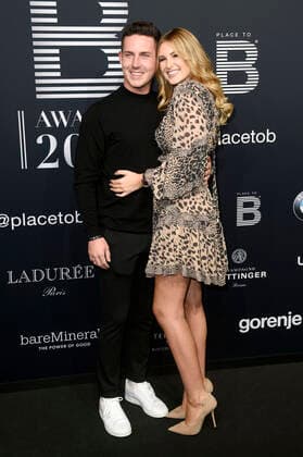 Tobias Wolf und Maren Wolf beim 4. Place To B Award 2019 im Axel Springer SE Verlagshaus. Berlin, 16.11.2019