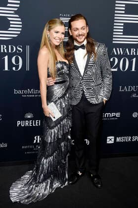 Victoria Swarovski und Riccardo Simonetti beim 4. Place To B Award 2019 im Axel Springer SE Verlagshaus. Berlin, 16.11.2019