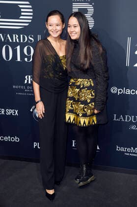 Isabel und Melati Wijsen beim 4. Place To B Award 2019 im Axel Springer SE Verlagshaus. Berlin, 16.11.2019