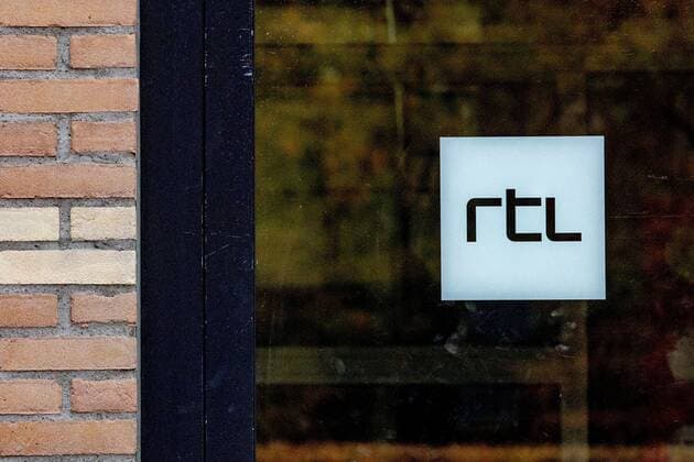 HILVERSUM, Mediapark, 17-11-2019, Logo and exterior of RTL Nederland. RTL Nederland is a subsidiary of the RTL Group. The media company is located in Hilversum. RTL Broadcasting  x5273131x Copyright: