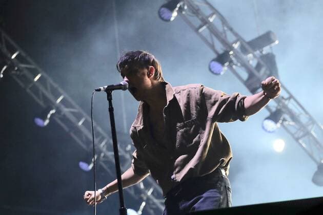 November 17, 2019: EUM20191117ESP12.JPG.CIUDAD DE MEXICO Music Musica-Corona Capital.- La banda neoyorkina The Strokes durante su presentacion en el Corona Capital, el 16 de noviembre de 2019 en el Autodromo Hermanos Rodriguez. Foto: Agencia EL UNIVERSAL German Espinosa EVZ  - ZUMAu78_ 20191117_zaf_u78_017 Copyright: xGermanxEluniversalx