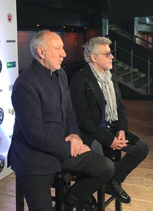 November 20, 2019, London, United Kingdom of Great Britain and Northern Ireland: Pete Townsend and Roger Daltrey at the Founding Stone Unveiling for The Who at the Music Walk of Fame on November 19 2019 in Camden, London London United Kingdom of Great Britain and Northern Ireland  - ZUMAny1_ 20191120_zaf_ny1_004 Copyright: xFamousx