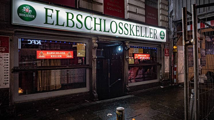 Hamburg St. Pauli: Reeperbahn; Elbschlosskeller Hamburg