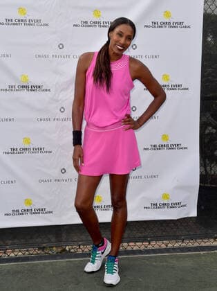 BOCA RATON, FL - NOVEMBER 22: Lisa Leslie playing Tennis at The Boca Raton Resort Tennis Center for the 29th Annual Chris Evert Raymond James Pro-Celebrity Tennis Classic, on November 22, 2019 in Boca Raton, Florida...People: Lisa Leslie Boca Raton United States Of America - ZUMAs214 20191122_zba_s214_193 Copyright: xSMGx
