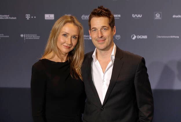 22.11.2019. Düsseldorf. Verleihung 12. Deutscher Nachhaltigkeitspreis. Alexandra Cousteau und Fritz Neumeyer. Düsseldorf Hotoel Maritim Nordrhein-Westfalen Deutschland