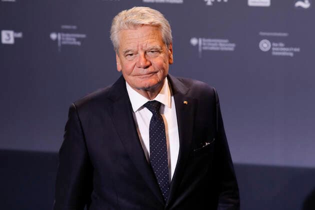 22.11.2019. Düsseldorf. Verleihung 12. Deutscher Nachhaltigkeitspreis. Bundespräsident a.D. Joachim Gauck. Düsseldorf Hotoel Maritim Nordrhein-Westfalen Deutschland