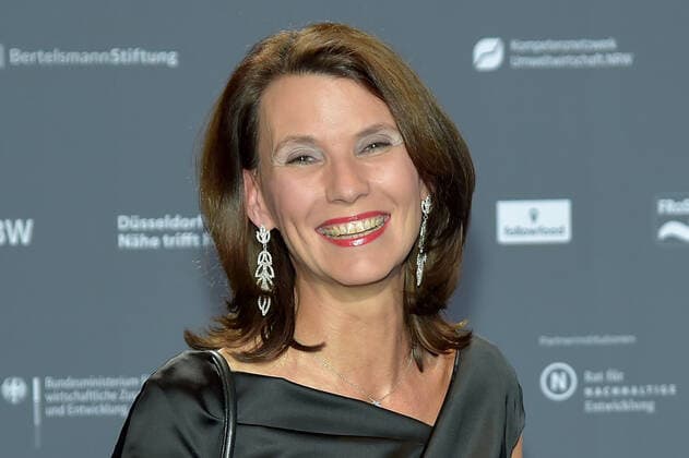 Deutscher Nachhaltigkeitspreis 2019 am 22.11.2019 im Maritim Hotel in Düsseldorf Rita Schwarzelühr-Sutter ( Palamentarische Stattssekretärin beim Bundesministerium für Umwelt, Naturschutz und nukleare Sicherheit )