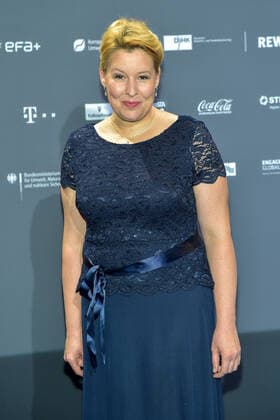 Deutscher Nachhaltigkeitspreis 2019 am 22.11.2019 im Maritim Hotel in Düsseldorf Dr. Franziska Giffey ( Bundesfamilienministerin )