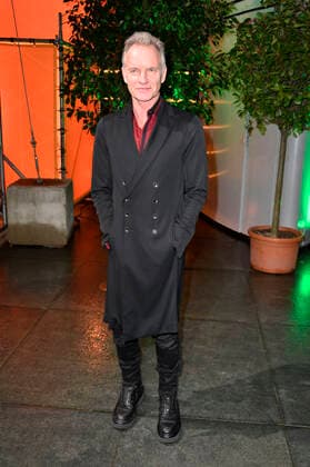 Sting bei der Verleihung der 1. International Music Awards 2019 im UCI Luxe Mercedes Platz. Berlin, 22.11.2019