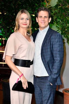 Steffen Groth mit Freundin Ana Große Halbuer bei der Verleihung der 1. International Music Awards 2019 im UCI Luxe Mercedes Platz. Berlin, 22.11.2019