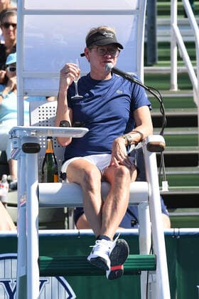 DELRAY BEACH, FL - NOVEMBER 23: Carson Kressley attends the 30th annual Chris Evert Pro-Celebrity Tennis Classic held at the Delray Beach Tennis Center on November 23, 2019 in Delray Beach Florida. Copyright: xMpi04x xMediaPunchx
