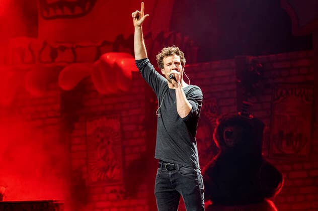 Luke Mockridge live mit seinem Programm Welcome to Luckyland im Gerry-Weber-Stadion. Halle (Westfalen), 23.11.2019 *** Luke Mockridge live with his program Welcome to Luckyland at the Gerry Weber Stadium Halle Westfalen , 23 11 2019 Foto:xA.xHavergox xFuturexImage