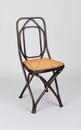 Designklassiker von Michael Thonet Side Chair, Designed c. 1885, Made c. 1900 15, Designed by August Thonet, Austrian, 1853-1921, Made by Gebrüder Thonet, Austrian, 1853-1921, Austria, Beech, cane, 91.4 Ã— 40.6 Ã— 51.4 cm (36 Ã— 16 Ã— 20 1 4 in.)  Copyright Artokoloro LC190917_024201