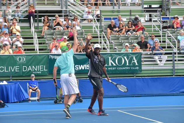 November 24, 2019, Delray Beach, Florida, United States Of America: DELRAY BEACH, FL - NOVEMBER 24: Seal participates in the 30TH Annual Chris Evert Pro-Celebrity Tennis Classic presented by Chase Private Client at Delray Beach Tennis Center on November 24, 2019 in Delray Beach, Florida..People: Seal Delray Beach United States Of America - ZUMAn287 20191124_zaa_n287_115 Copyright: xSMGx