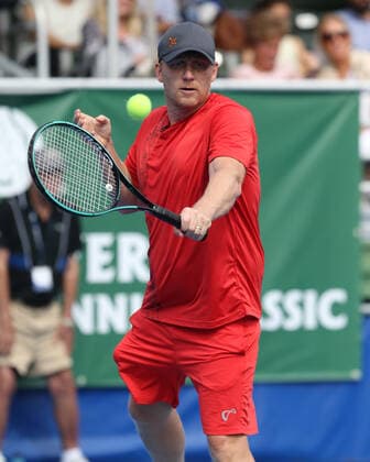 DELRAY BEACH, FL - NOVEMBER 24: Kevin McKidd participates in the 30TH Annual Chris Evert Pro-Celebrity Tennis Classic presented by Chase Private Client at Delray Beach Tennis Center on November 24, 2019 in Delray Beach, Florida..People: Kevin McKidd Delray Beach United States Of America - ZUMAs214 20191124_zba_s214_140 Copyright: xSMGx