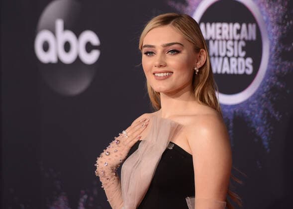 LOS ANGELES, CALIFORNIA - NOVEMBER 24: Meg Donnelly attends the 2019 American Music Awards at Microsoft Theater on November 24, 2019 in Los Angeles, California. Photo: imageSPACE MediaPunch Copyright: ximageSPACEx