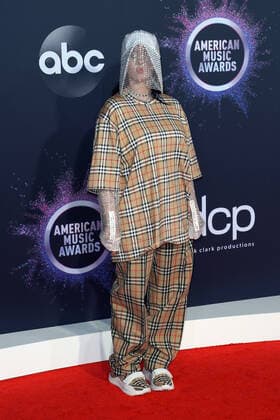 LOS ANGELES, CA - NOVEMBER 24: Billie Eilish at the 2019 American Music Awards at the Microsoft Theater in Los Angeles, California on November 24, 2019. Copyright: xTonyxFortex