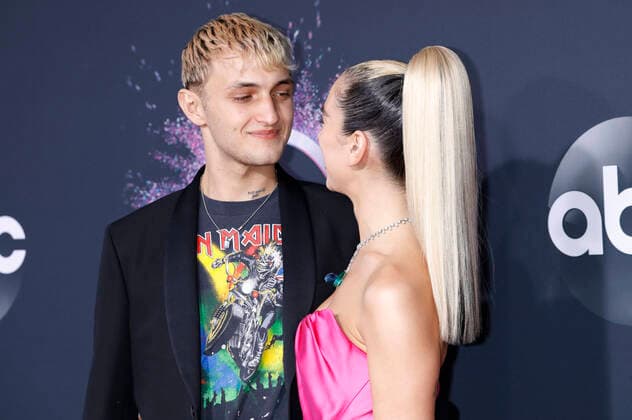 Anwar Hadid und Dua Lipa bei der Verleihung der 47. American Music Awards 2019 im Microsoft Theater. Los Angeles, 24.11.2019