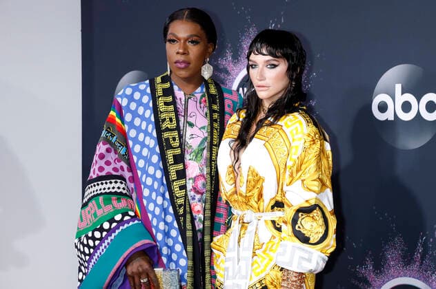 Big Freedia und Kesha bei der Verleihung der 47. American Music Awards 2019 im Microsoft Theater. Los Angeles, 24.11.2019