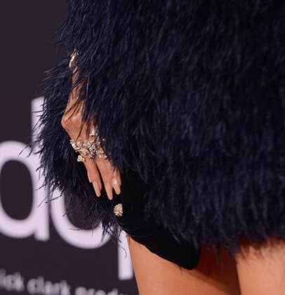 November 24, 2019, Los Angeles, CA, USA: LOS ANGELES, CALIFORNIA - NOVEMBER 24: Heidi Klum, Purse Detail attends the 2019 American Music Awards at Microsoft Theater on November 24, 2019 in Los Angeles, California. Photo: imageSPACE Los Angeles USA - ZUMAs181 20191124_zea_s181_392 Copyright: xImagespacex