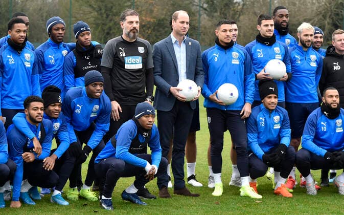 Bilder des Jahres 2019, Entertainment 11 November Entertainment Themen der Woche KW48 Entertainment Bilder des Tages . 28 11 2019. West Bromwich, United Kingdom. Britain s Prince William, Duke of Cambridge, during a visit to West Bromwich Albion Football Club , United Kingdom.  xPoolx xi-Imagesx IIM-20486-0001