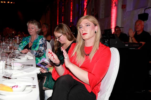 Tessa Ganserer bei der Charity Gala Spectacolo Amace der SKWelcomeHome Transgender Stifung in der Reithalle München. München, 30.11.2019