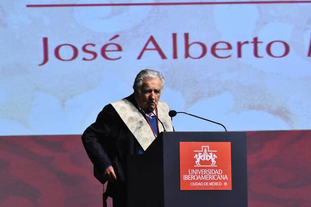 Jose Mujica receives Honoris Causa Doctorate MEXICO CITY, MEXICO - DECEMBER 2: Uruguayan ex-president Jose Mujica during a ceremony receives the Honoris Causa Doctorate award at Universidad Ibero on December 2, 2019 in Mexico City, Mexico  Copyright: xCarlosxTischlerx EYE_4957