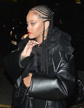 Singer Rihanna attends the Fashion Awards 2019 afterparty at Laylow private members club in London. DECEMBER 2nd 2019  LTNx194245