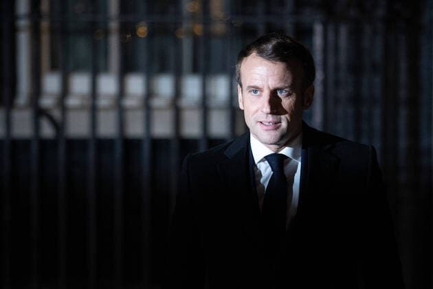 December 3, 2019, London, London, UK: London, UK. French President Emmanuel Macron leaves 10 Downing Street following a meeting with UK Prime Minister Boris Johnson. International leaders are visiting the UK for to mark the 70th anniversary of the North Atlantic Treaty Organisation (NATO) London UK  - ZUMAl94_ 20191203_zaf_l94_034 Copyright: xTomxNicholsonx