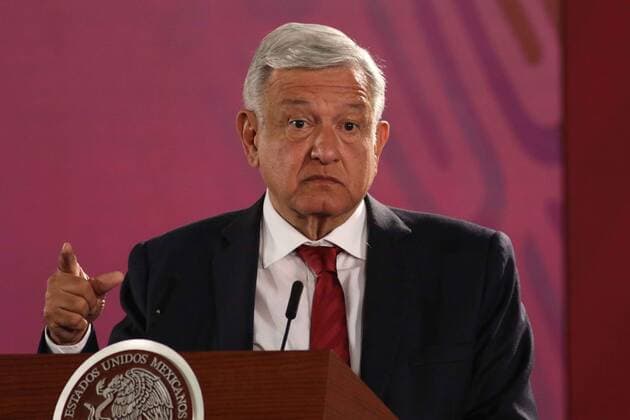 December 3, 2019: EUM20191203NAC01.JPG.CIUDAD DE MEXICO. PresidencyPresidencia-AMLO.- El presidente Andres Manuel Lopez Obrador durante su conferencia matutina en Palacio Nacional, el martes 3 de diciembre de 2019. Foto: Agencia EL UNIVERSALCarlos MejiaEELG Copyright: xElxUniversalx