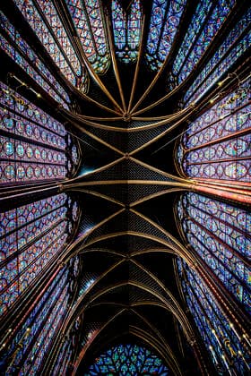 Illustration de La Sainte Chapelle au coeur de l ancien Palais de Justice de Paris NEWS : Sainte Chapelle - Paris - 04 12 2019 JBAutissier Panoramic 