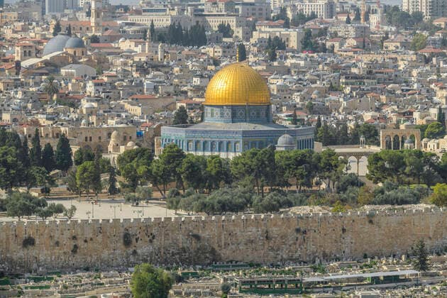 Felsendom, Tempelberg, Jerusalem, Israel