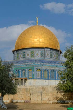 Felsendom, Tempelberg, Jerusalem, Israel