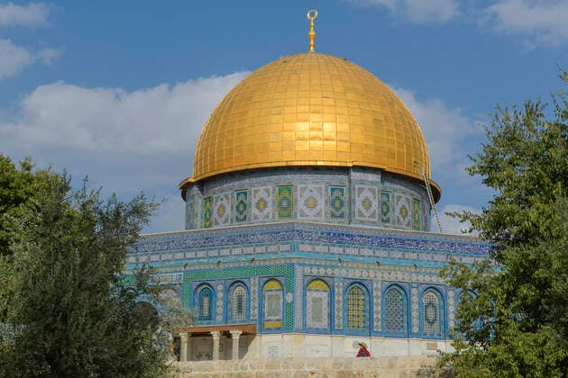 Felsendom, Tempelberg, Jerusalem, Israel