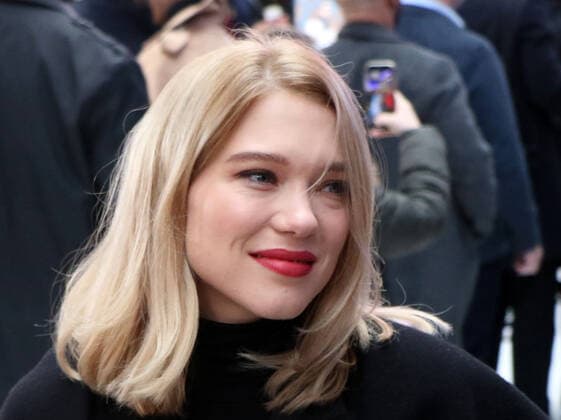 Bilder des Jahres 2019, Entertainment 12 Dezember Entertainment Bilder des Tages NEW YORK, NY- DECEMBER 4: Lea Seydoux, at Good Morning America introducing the trailer for the new James Bond film, No Time To Die at Times Square in New York City on December 04, 2019. Copyright: xRWx