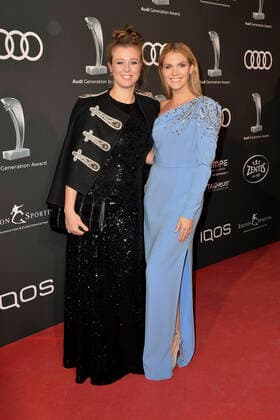 Nina Eichinger und Viviane Geppert beim Audi Generation Award 2019 im Hotel Bayerischer Hof. München, 04.12.2019