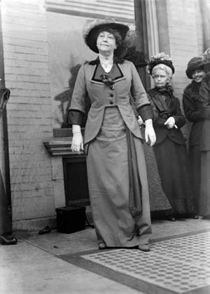 Ellen Axson Wilson, First Wife of U.S. President Woodrow Wilson, attending first Breakfast as First Lady of the United States, Washington, D.C., USA, Harris & Ewing, March 1913  Copyright: xCircaxImagesx ghi-circa07427
