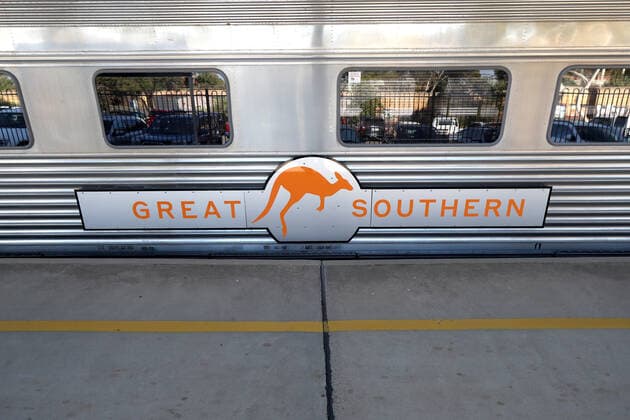 GREAT SOUTHERN TRAIN DEPARTURE, The Great Southern at Adelaide rail terminal in Adelaide, Friday, December 6, 2019. Train company Journey Beyond is launching a new train service from Adelaide to Brisbane called Great Southern. ( NO ARCHIVING, EDITORIAL USE ONLY, NO USE IN BOOKS WITHOUT CONSENT ADELAIDE SA AUSTRALIA  Copyright: xKELLYxBARNESx 20191206001436433436