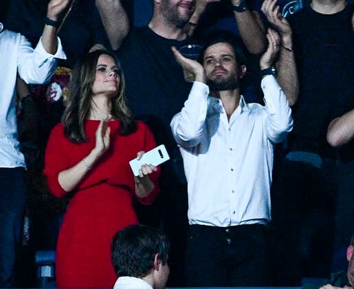 Prince Carl Philip and Princess Sofia and Aviici s father Klas Bergling at the Tribute Concert For Mental Health Awareness at Friends Arena in Stockholm, Sweden on Dec 05, 2019 Sweden x7179x,  Copyright: xlexxLjungdahl EXP TTx ROYALS AT AVIIICI TRIBUTE CONCERT