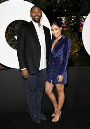 05 December 2019 - West Hollywood, California - Meta World Peace, Maya Artest. 2019 GQ Men Of The Year held at The West Hollywood Edition. Photo Credit: Birdie Thompson AdMedia 248331 2019-12-05 California West Hollywood Etats-Unis  Copyright: xAdMediax STAR_248331_073