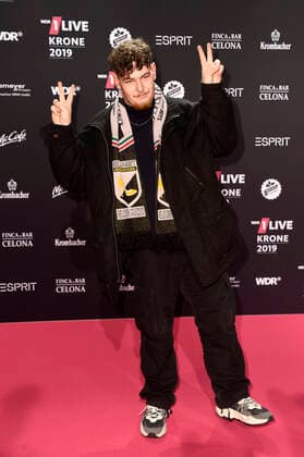 Majan bei der 20. Verleihung der 1Live Krone 2019 in der Jahrhunderthalle. Bochum, 05.12.2019