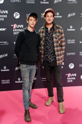 AnnenMayKantereit bei der 20. Verleihung der 1Live Krone 2019 in der Jahrhunderthalle. Bochum, 05.12.2019