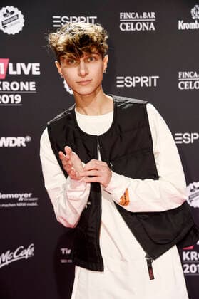Lukas Rieger bei der 20. Verleihung der 1Live Krone 2019 in der Jahrhunderthalle. Bochum, 05.12.2019