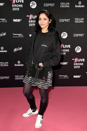 Pegah Ferydoni bei der 20. Verleihung der 1Live Krone 2019 in der Jahrhunderthalle. Bochum, 05.12.2019